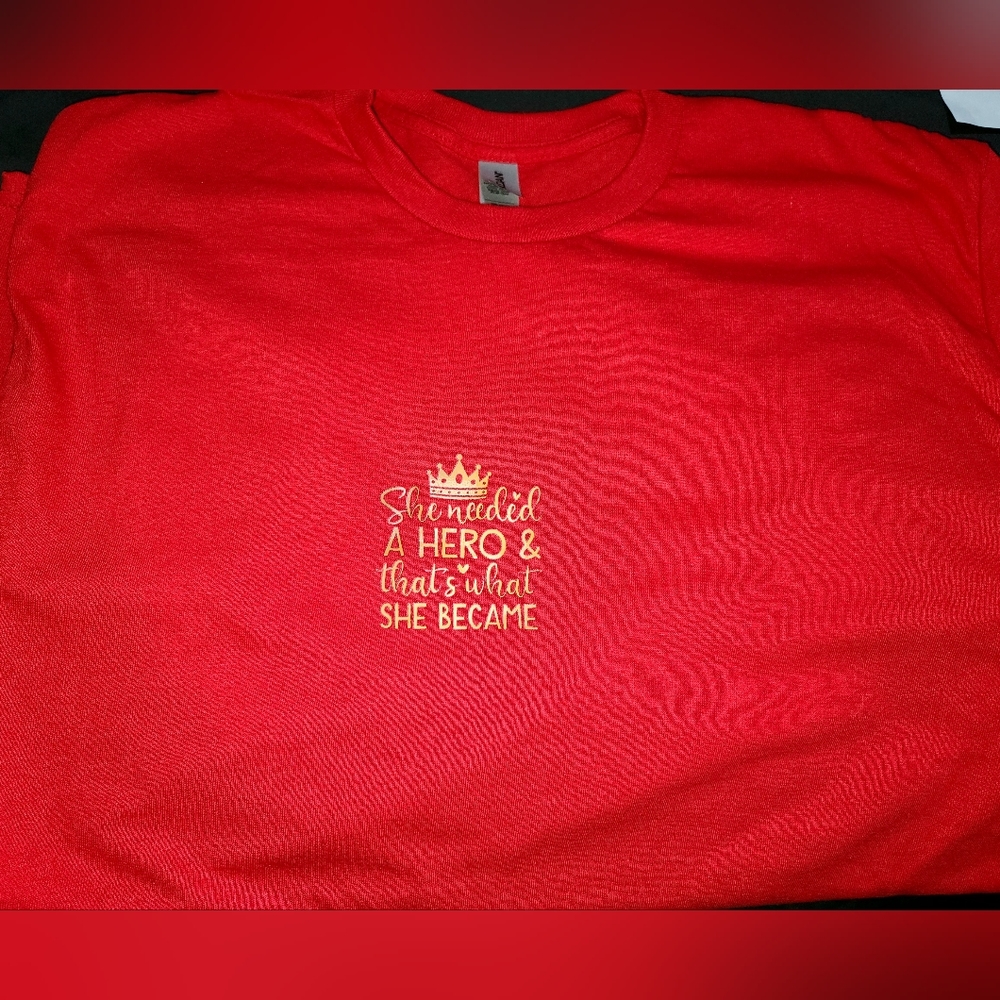 Red Tee 100cotton